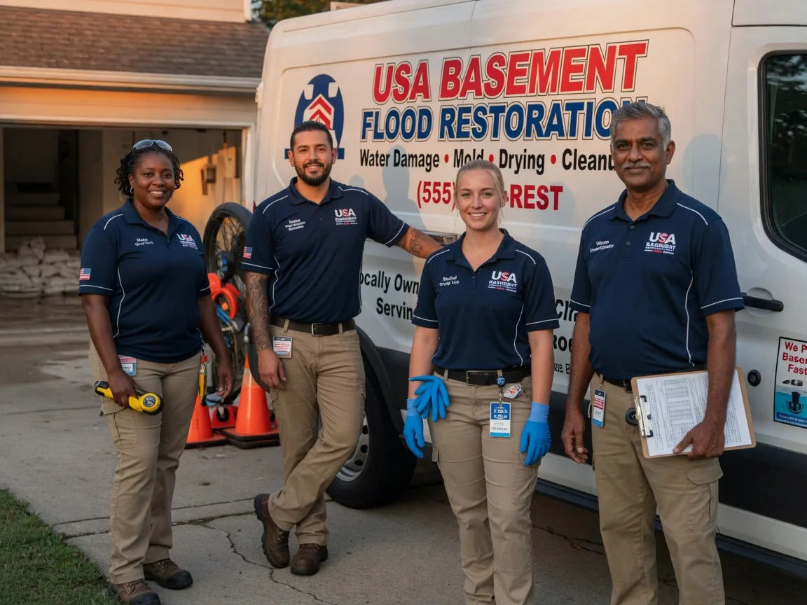 Basement Flood Cleanup company in Thida, AR